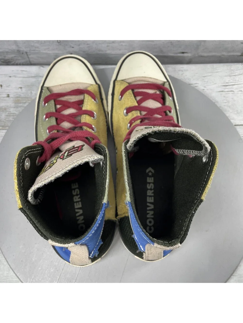 Converse Chuck Taylor BHM Women Shoes Size 8 Black History Month Lives Matter